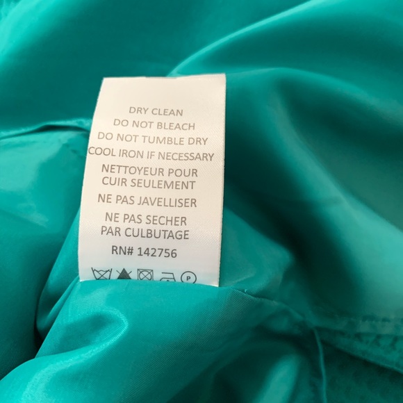 AG Phillips Teal Cocktail Dress - Picture 8 of 8